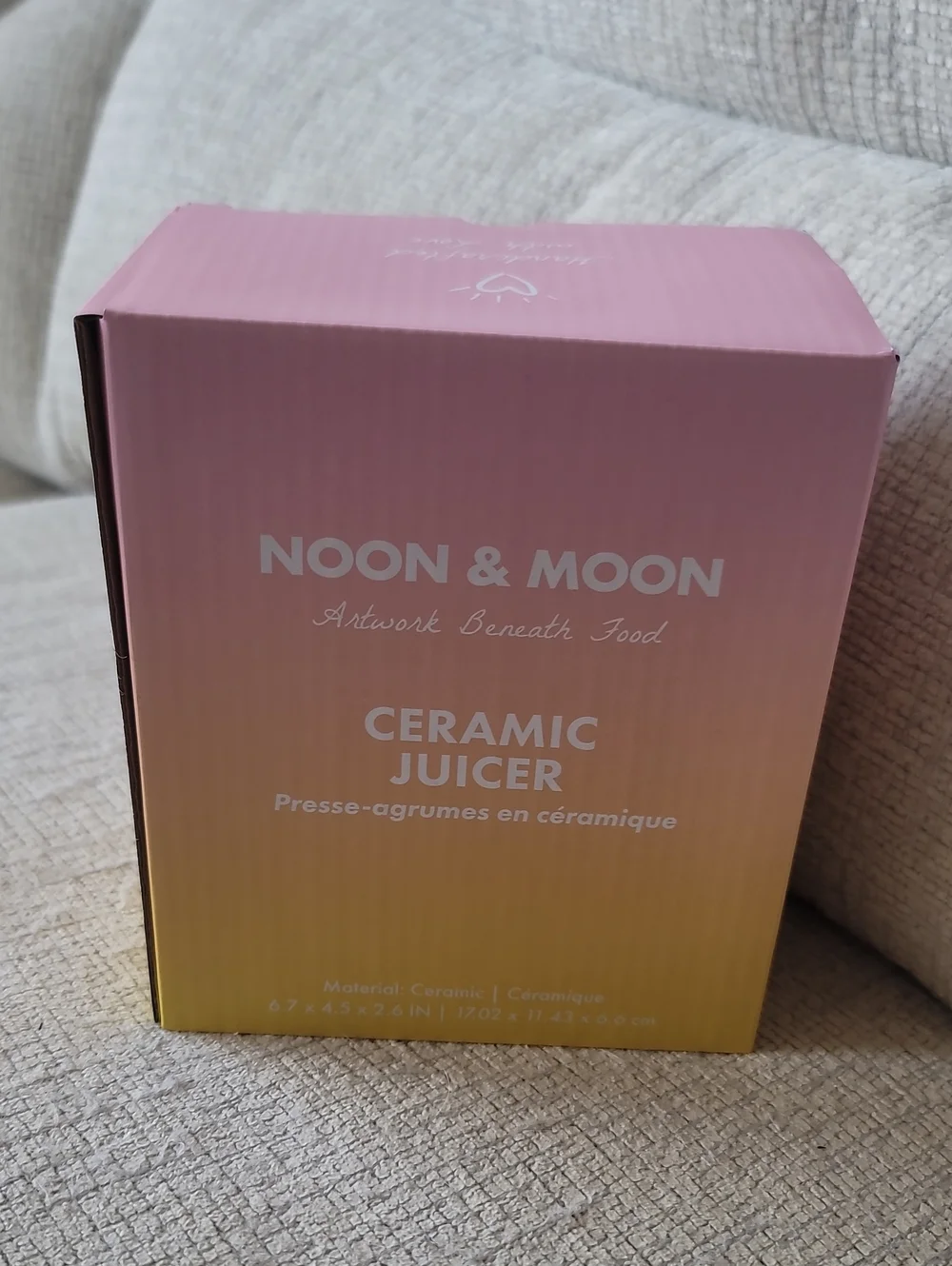 NWT Ceramic Juicer - Pink